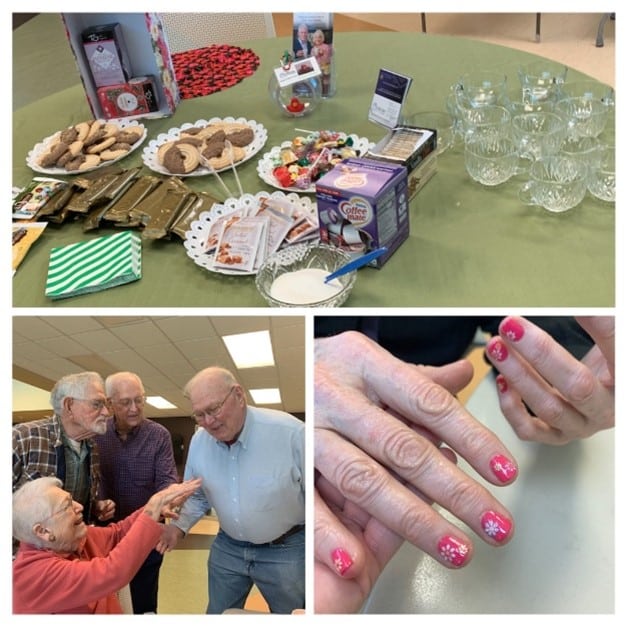 Adelmo Family Care Hosts Nail Painting and Tea Party at Carl Junction Senior Center