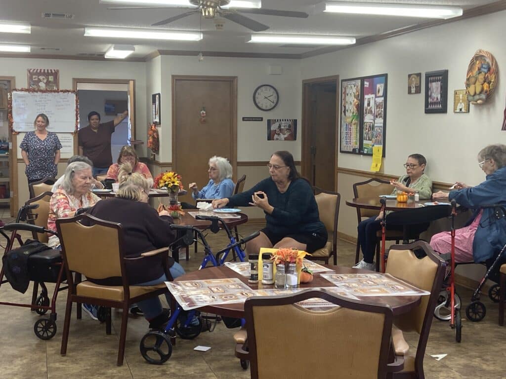 Adelmo Family Care visits Autumn Place